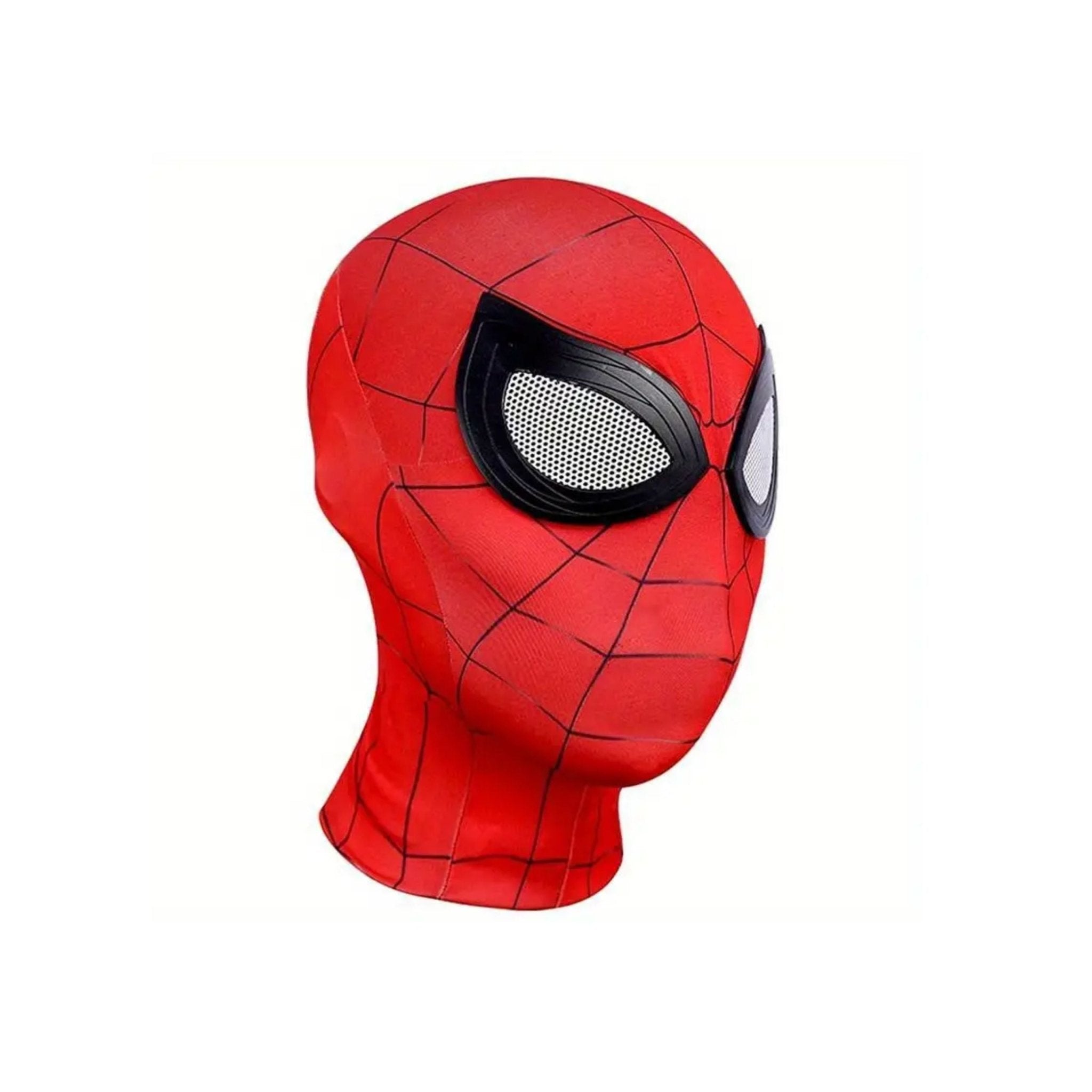 Visor Spider Man Cosplay Electric Mask Movable Eyes, Ring Remote Control Prop