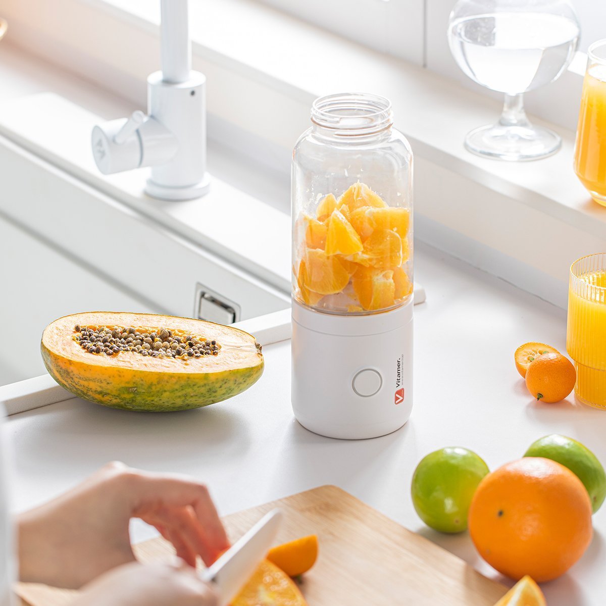 Vitamer Vit-S010 Blender Grinder 2-in-1 set