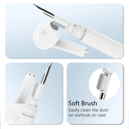 Vyvylabs Carving TWS Earphones Cleaning Brush - White