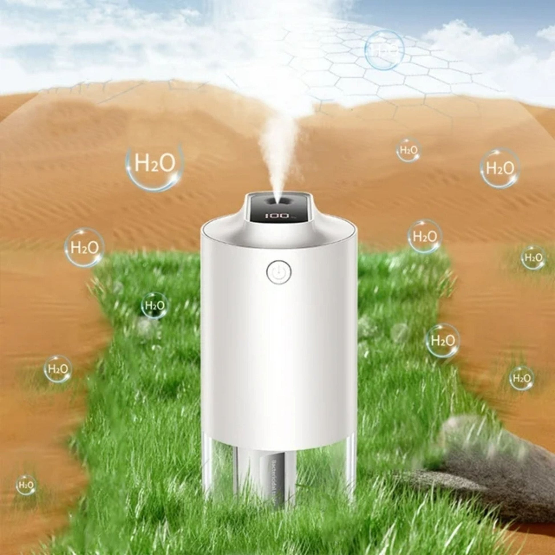 Vyvylabs Little Dwen Sterilization Car Humidifier VJG1 - White