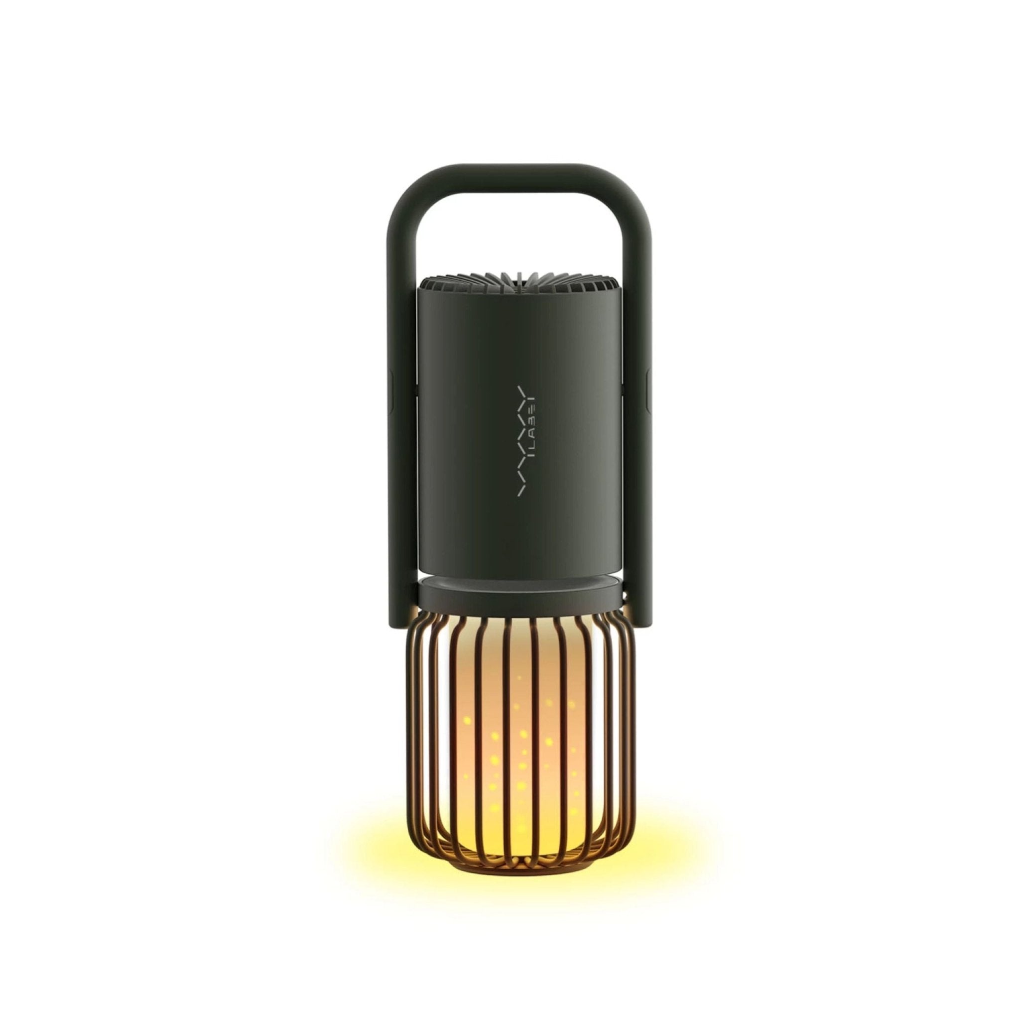 Vyvylabs X1 Flaming Multifunctional Outdoor Light, Wireless Speaker With Powerbank - Green