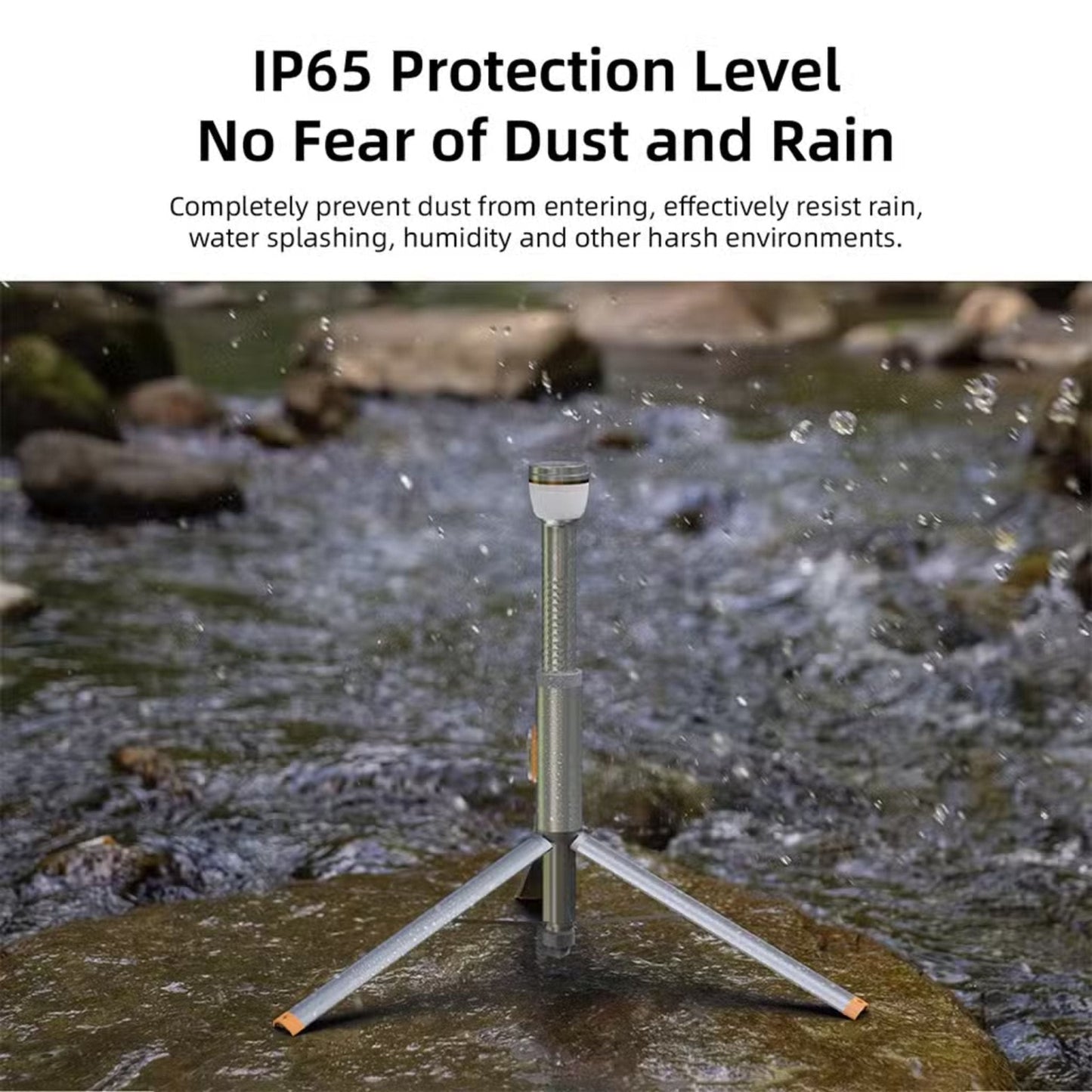 Vyvylabs X3 Multifunctional Outdoor Strong Light For Camping - Taitanium