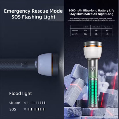 Vyvylabs X3 Multifunctional Outdoor Strong Light For Camping - Taitanium