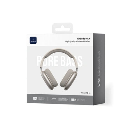 WIWU Airbuds Max Headset TD-13- Gold