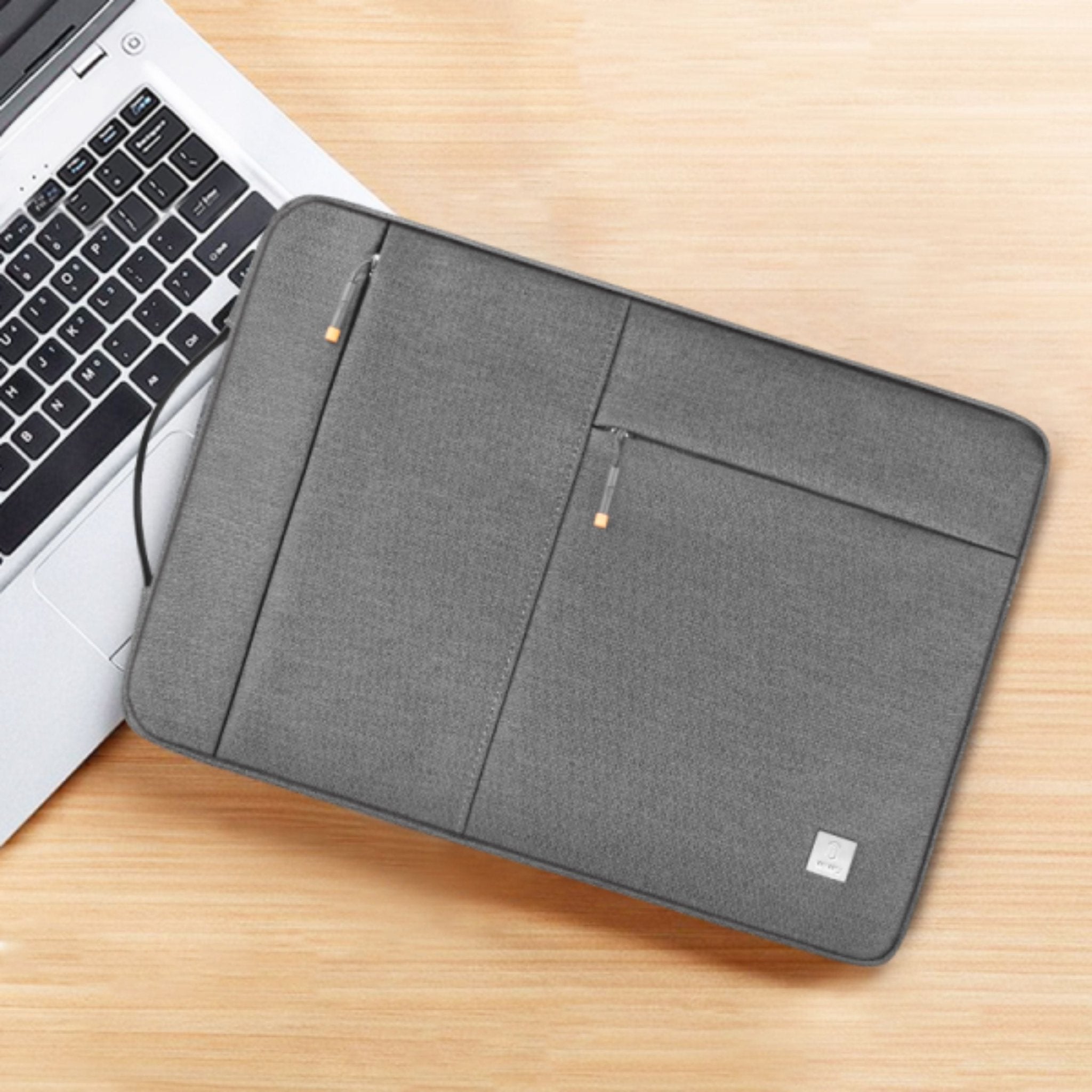 WIWU Alpha Slim Sleeve 15.6" Laptop Bag - Gray