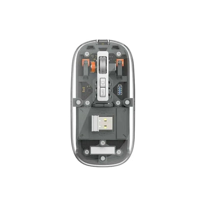WIWU Crystal Dual Mode Magnetic Wireles Mouse - Grey