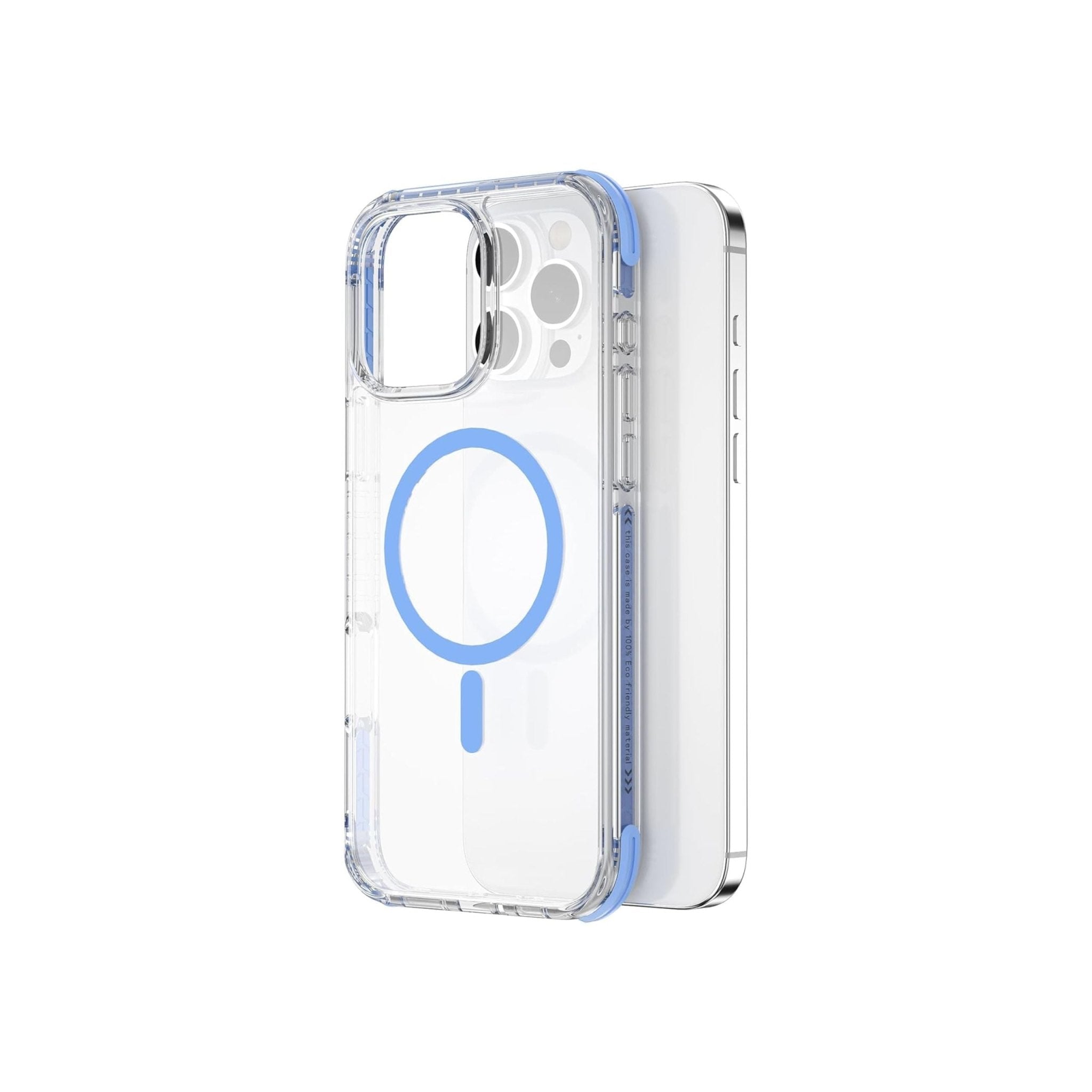 WIWU Magsafe Hybrid Ultra Case for iPhone 16 - Blue