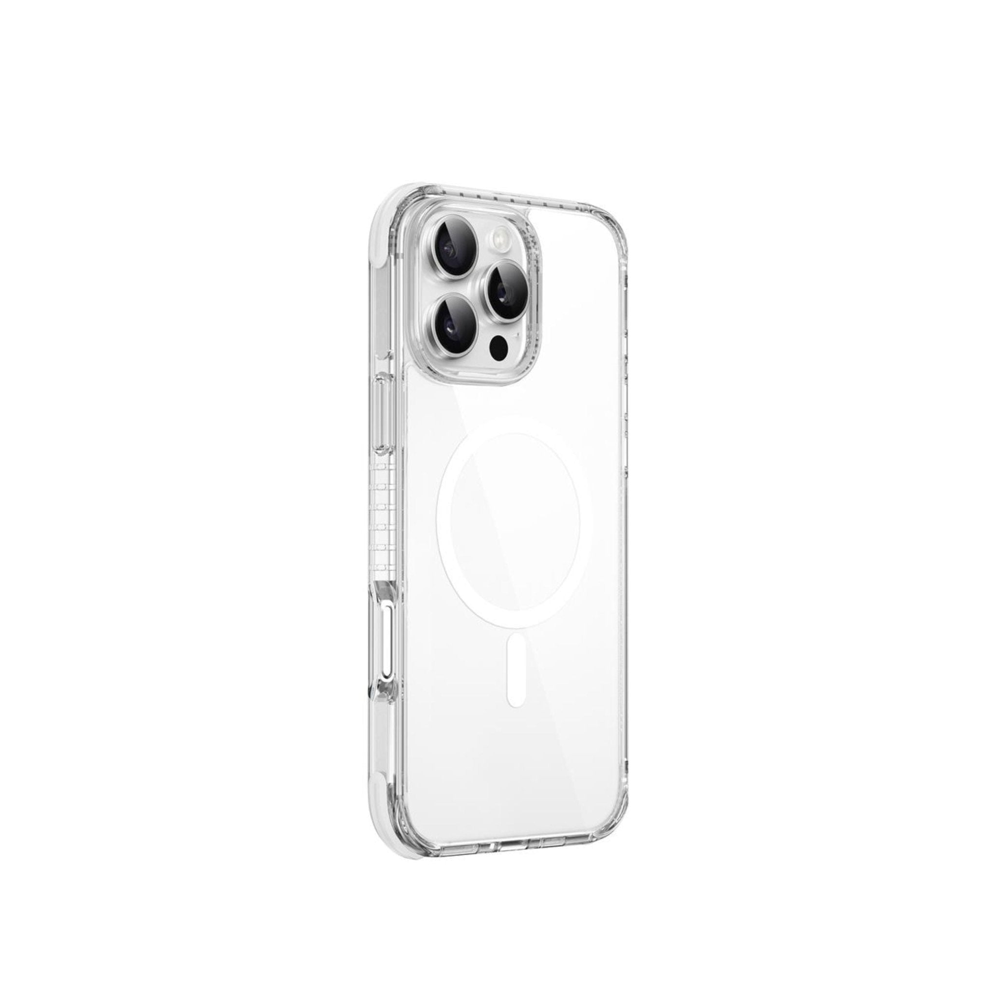 WIWU Magsafe Hybrid Ultra Case for iPhone 16 Pro Max Transparent - White