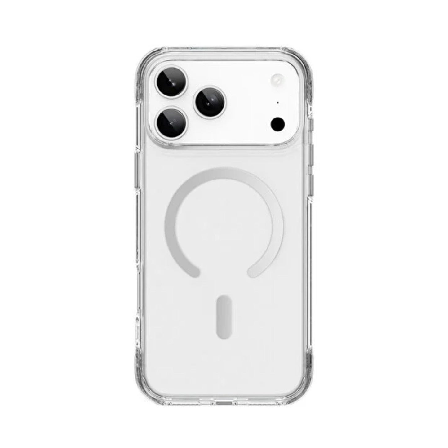 WIWU Magsafe Titanium Case for iPhone 17 Pro Max Transparent - White