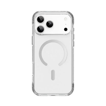 WIWU Magsafe Titanium Case for iPhone 17 Pro Max Transparent - White