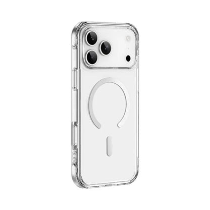 WIWU Magsafe Titanium Case for iPhone 17 Pro Max Transparent - White