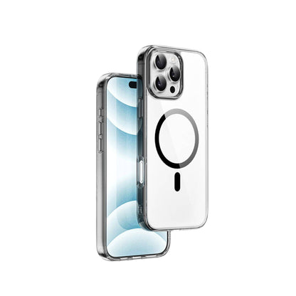 WIWU Magsafe iShield pro for iPhone 16 Pro Max Transparent - Black