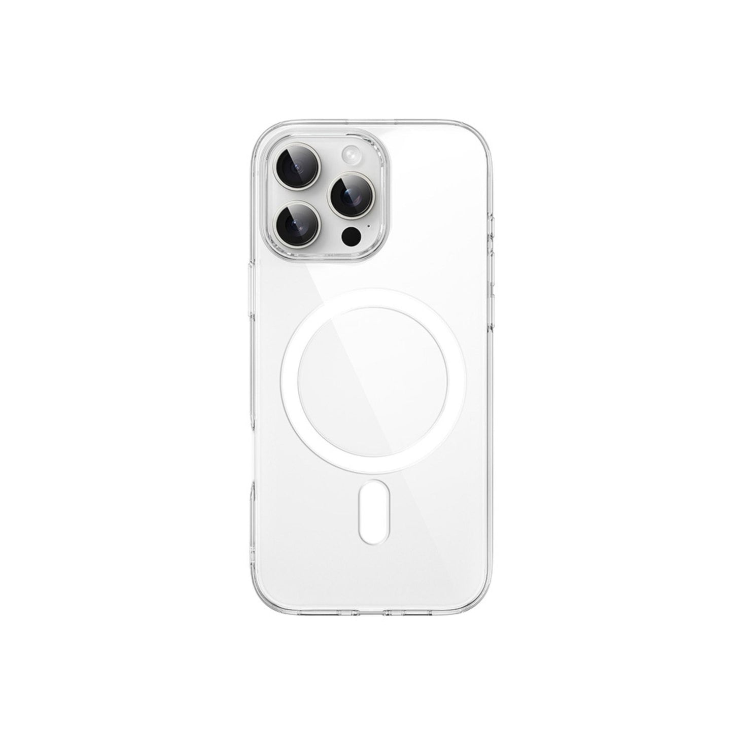 WIWU Magsafe invisible pro for iPhone 16 Pro Max Transparent - White