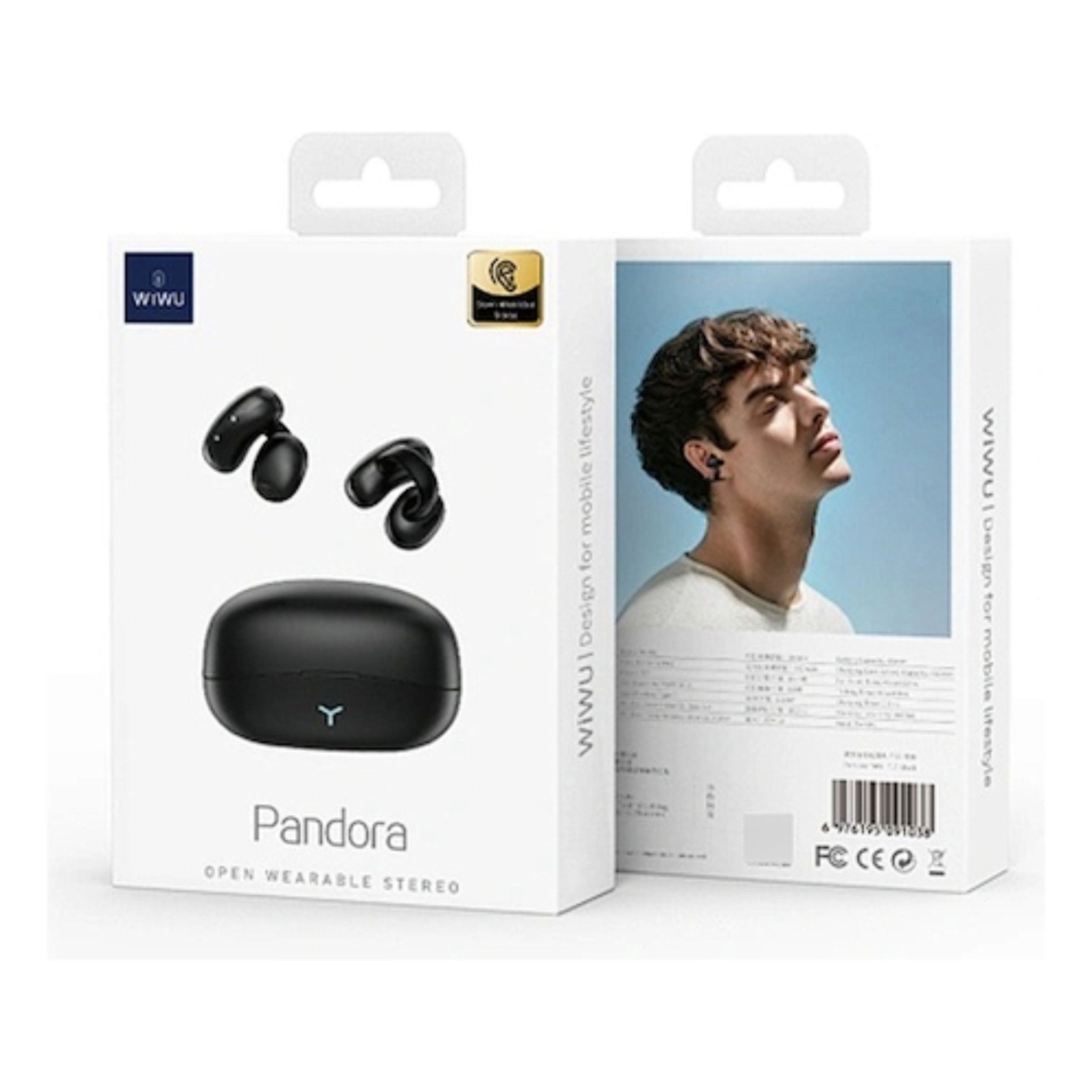 WIWU Pandora TWS Wireless Earphone T17 - White