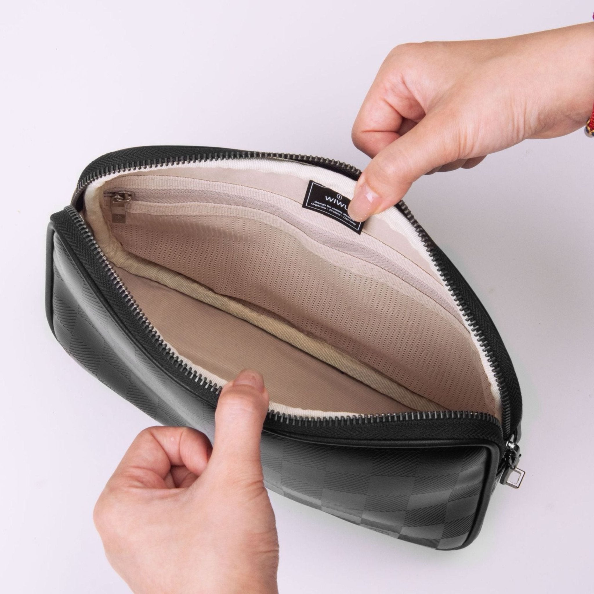 WIWU Phantom Numeric Clutch Bag Lite - Black