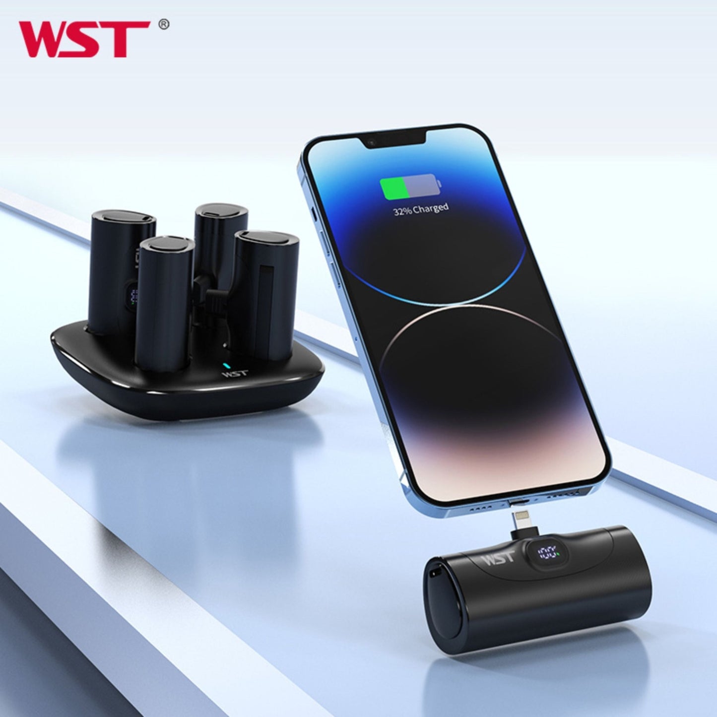 WST 4-in-1 Multiple Power Bank Docking Station 5000mah