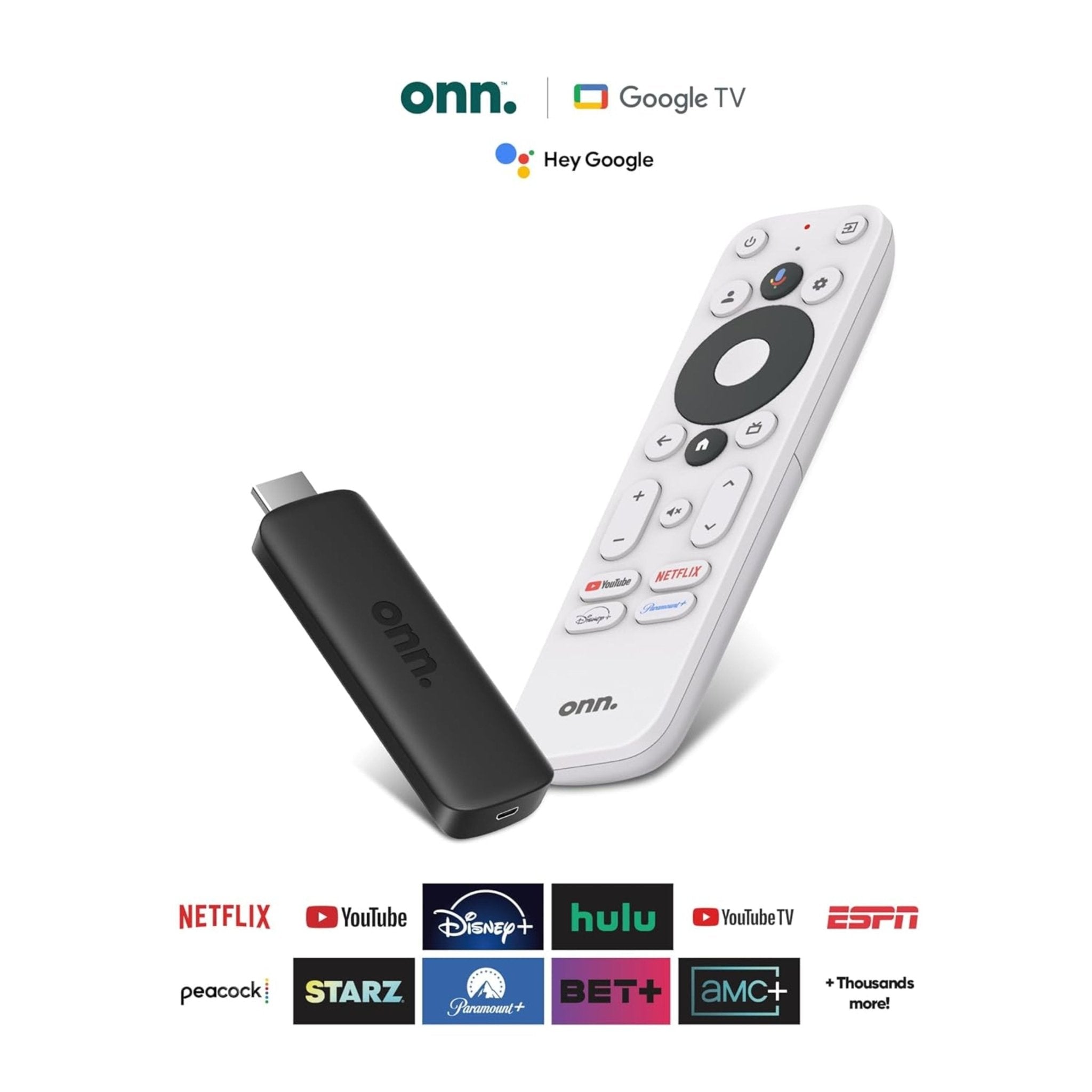 Watch onn TV Stick 2K Full HD - Black ( 1 Year Plan )