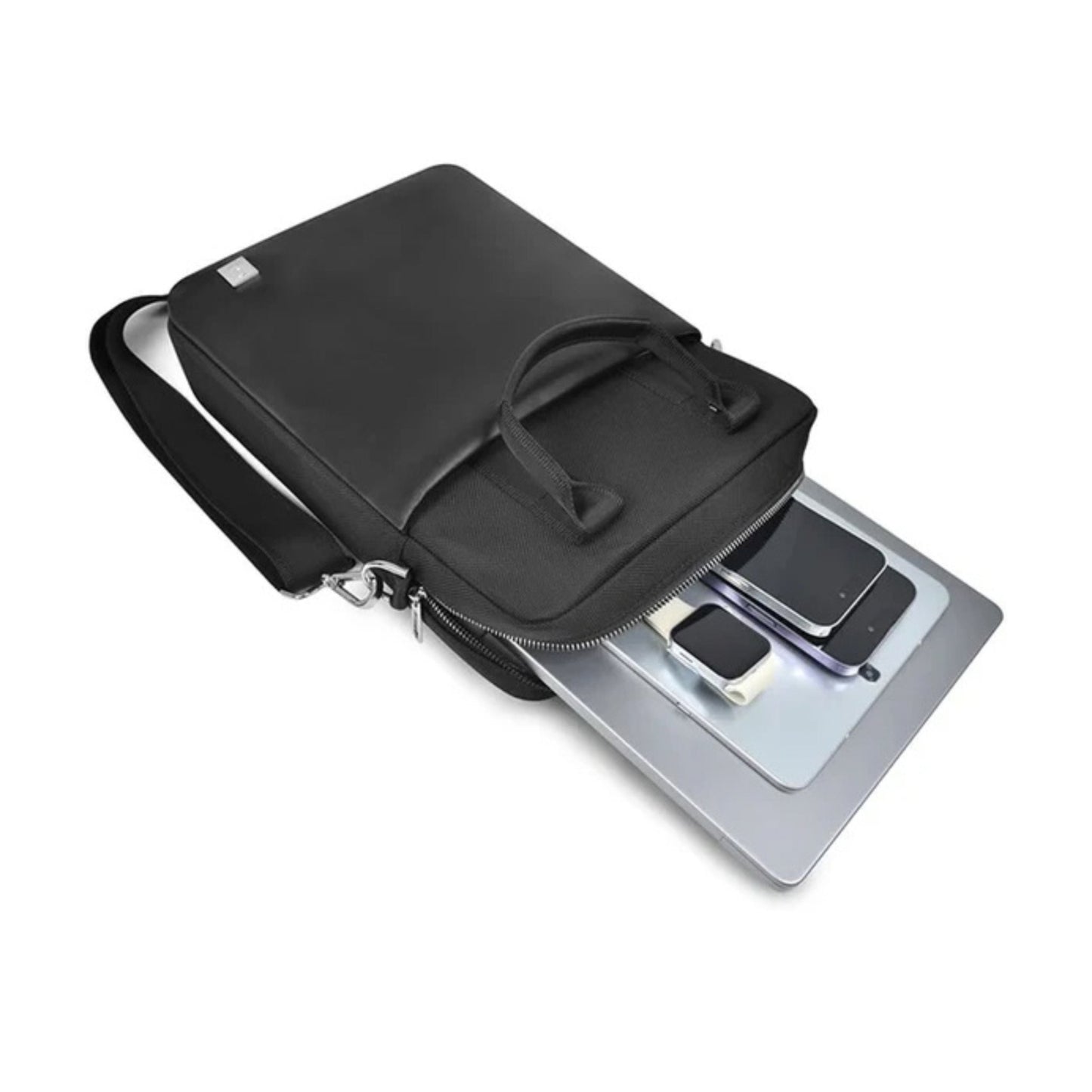 WiWU Hali Vertical 14" Laptop Bag - Black