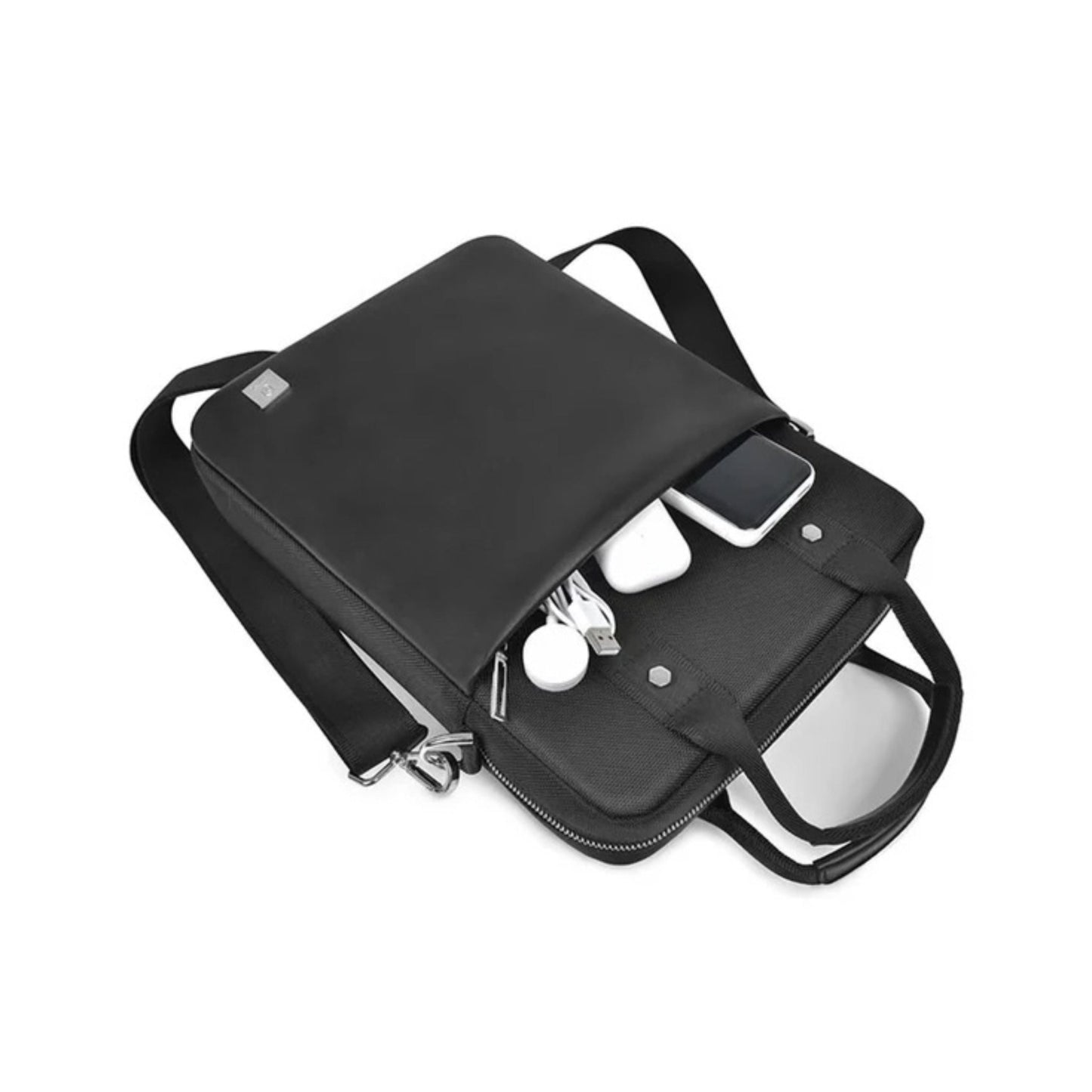 WiWU Hali Vertical 14" Laptop Bag - Black