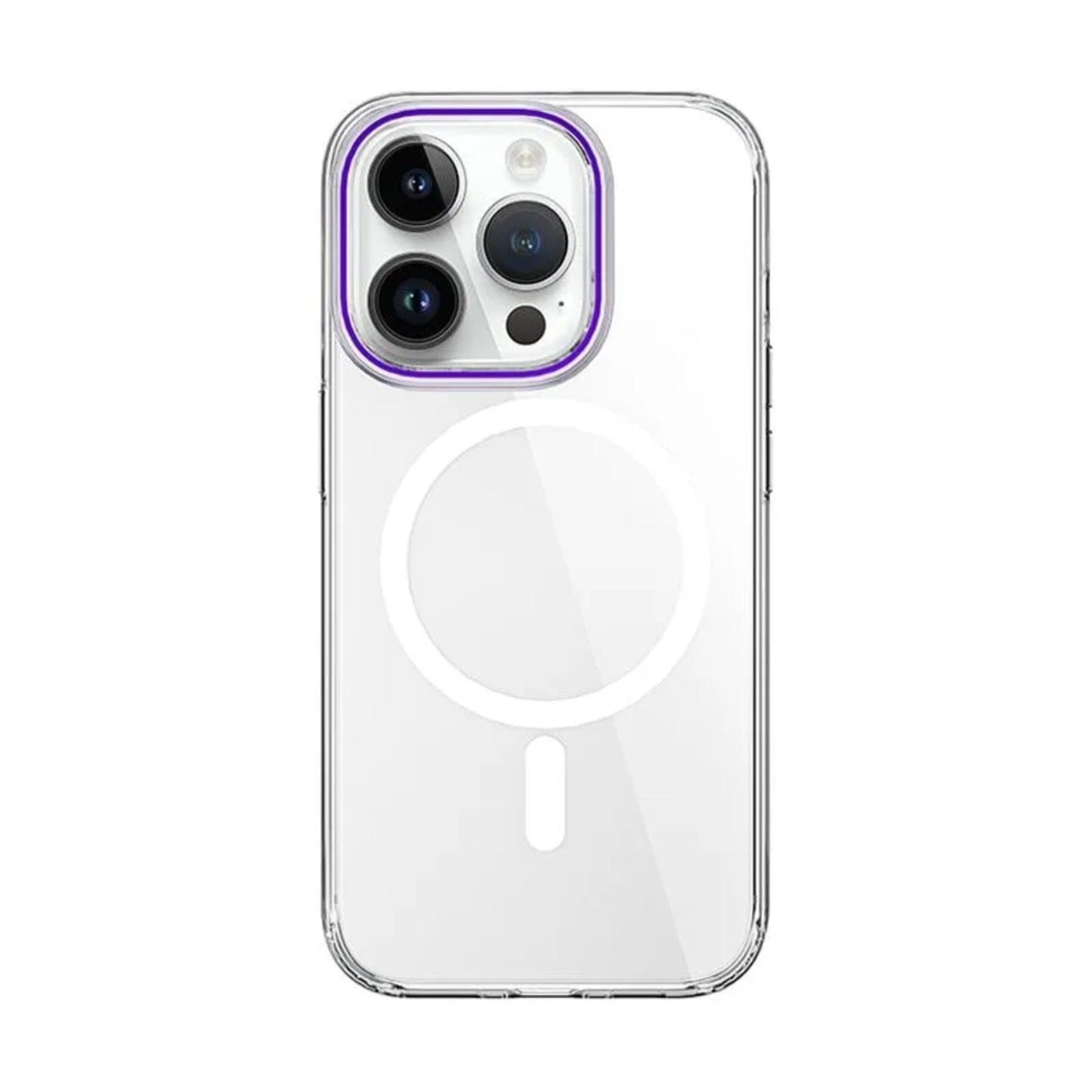 WiWU Magsafe Gold Armour Case for iPhone 15 Pro- Purple