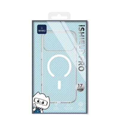 WiWU Magsafe i Shield Pro Case iPhone 17 Pro Max Transparent - White