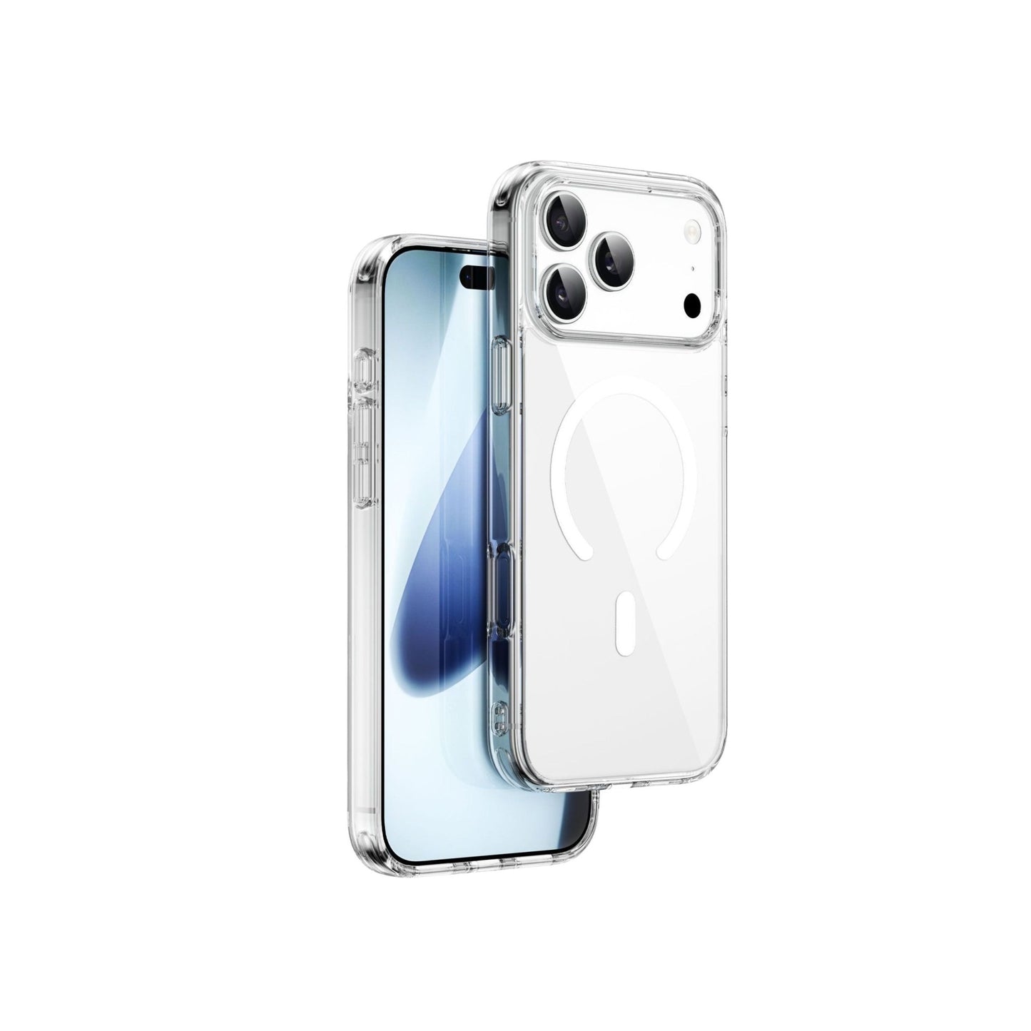 WiWU Magsafe i Shield Pro Case iPhone 17 Pro Max Transparent - White