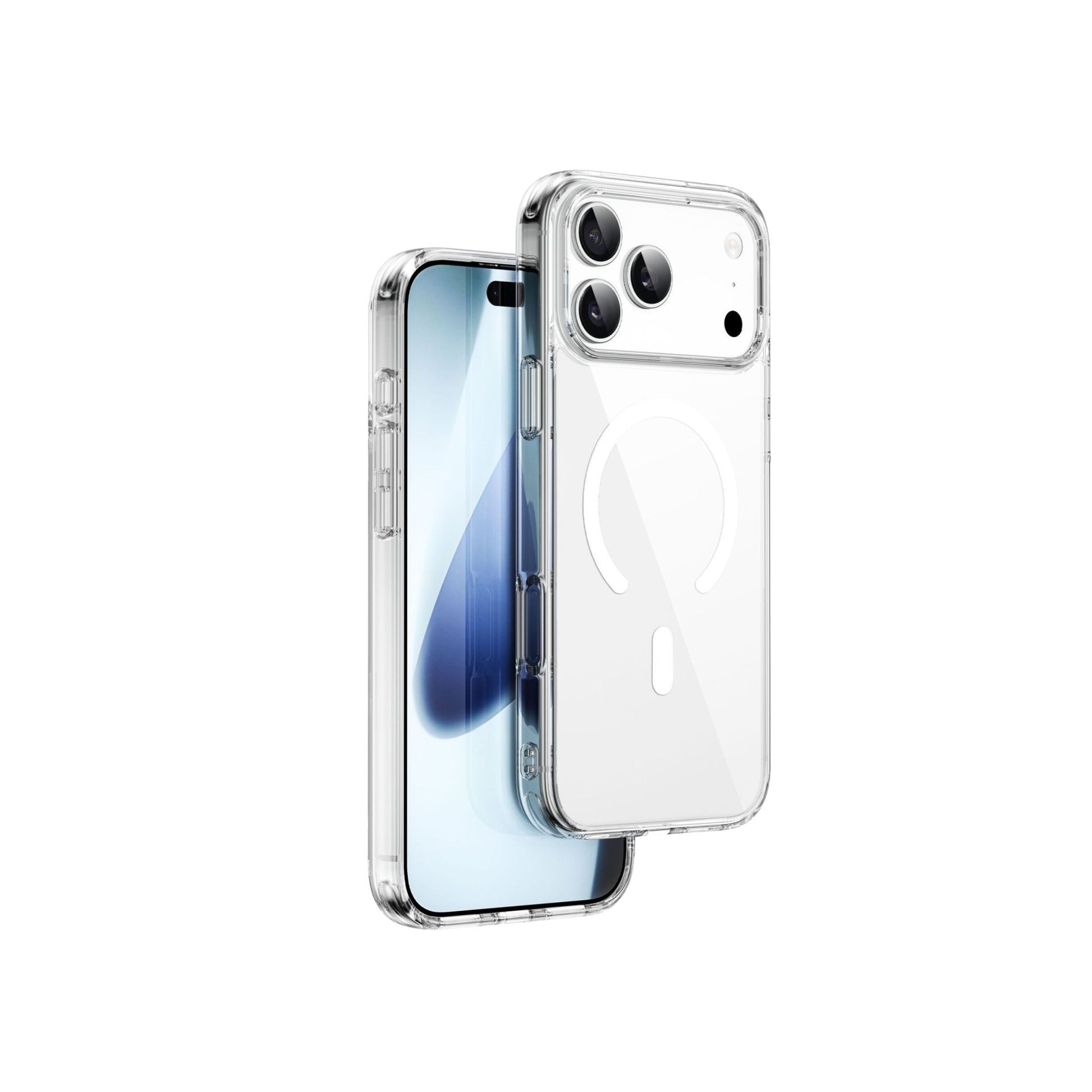WiWU Magsafe i Shield Pro Case iPhone 17 Pro Max Transparent - White