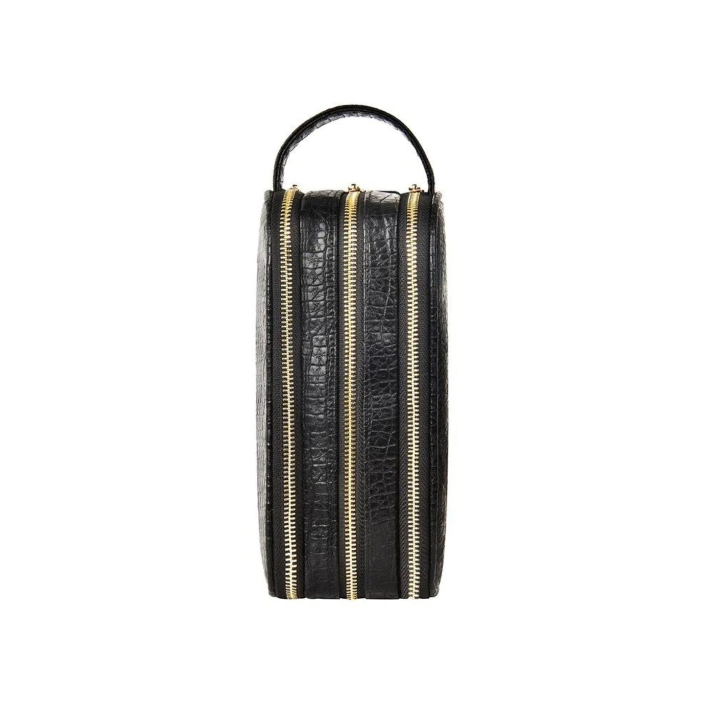 WiWU Salem Lux Tri Compartment Organize Case - Black Alligator grain