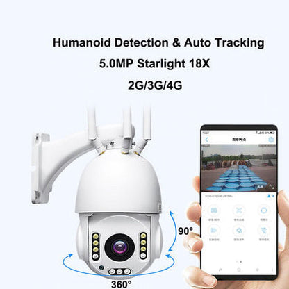 Wireless 4G-PTZ18X-4.5 Camera