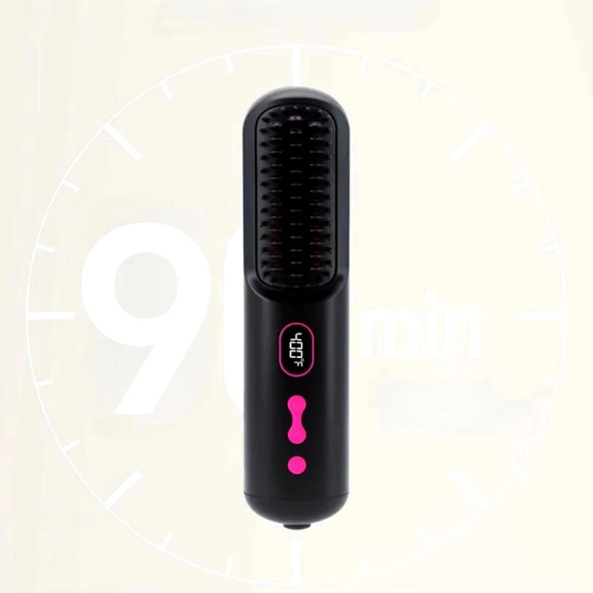 Wireless Hair Straightening Comb 35W XWS-890 - Black