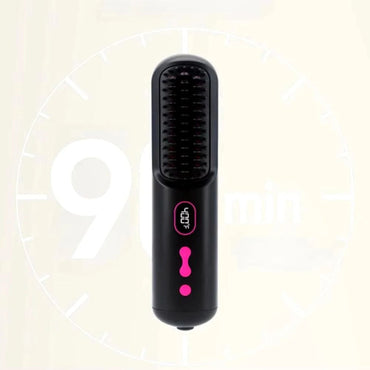 Wireless Hair Straightening Comb 35W XWS-890 - Black