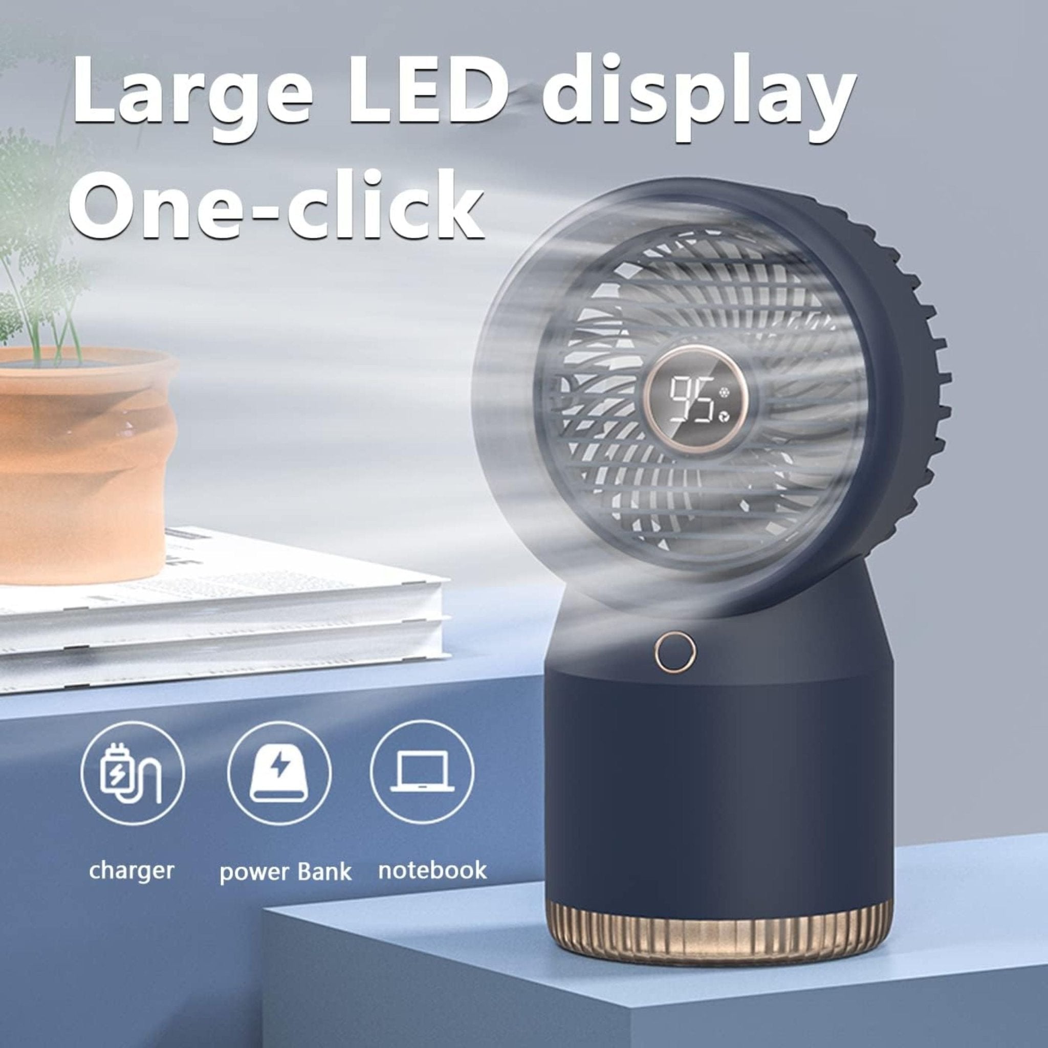 Wireless Water Cooling Circulating Fan SL09