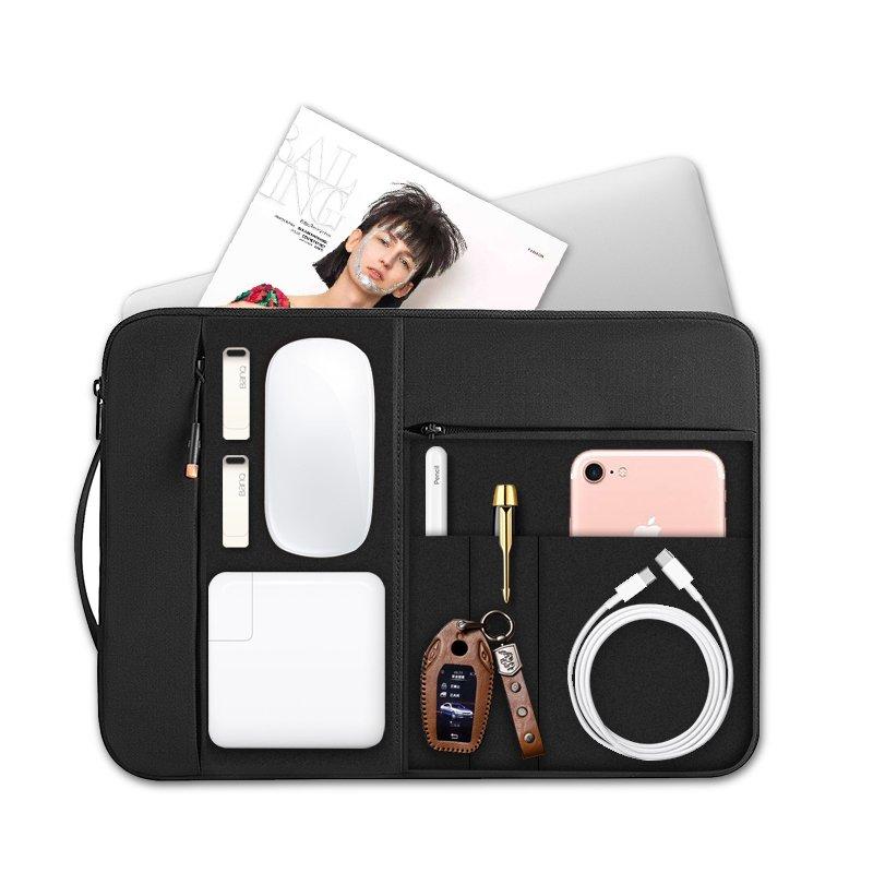 Wiwu Alpha Double Layer Sleeve Bag For 14" Laptop - Black