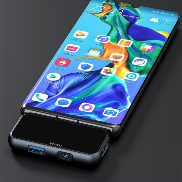 WIWU ALPHA T5 PRO 4 IN 1 USB-C HUB
