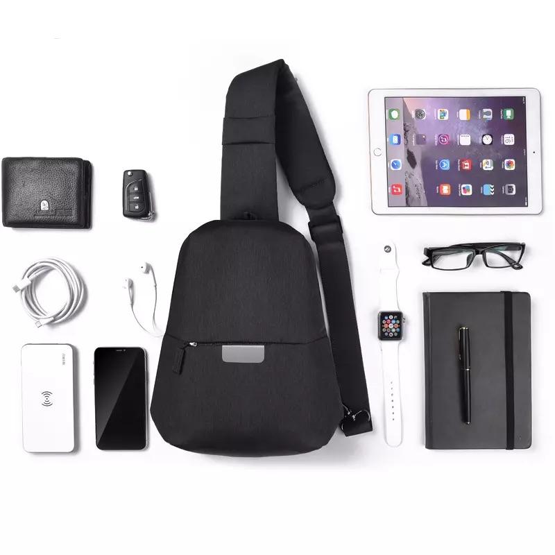 Wiwu Cross Body Bag Water Resistant (30*25*7cm) - Black