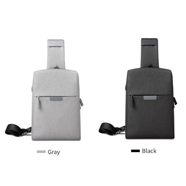 Wiwu Odyssey Crossbody Bag Waterproof (30*25*7cm) - Gray