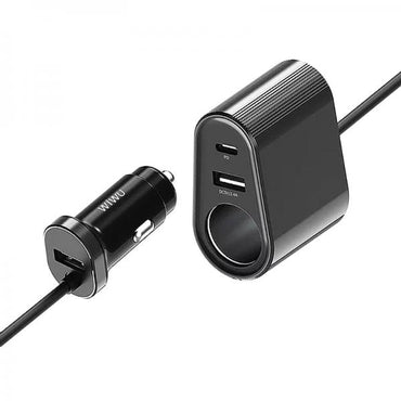 Wiwu QC300 Multifunctional Car Charger 42w PD 3.0