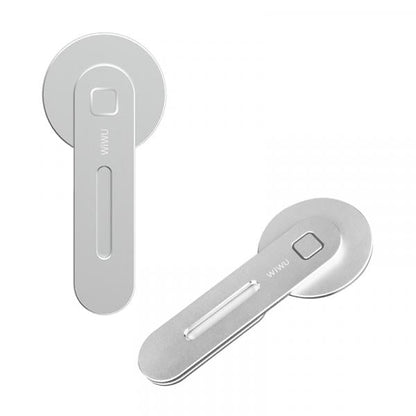 Wiwu ZM306 Laptop Extender Magnetic Phone Bracket - Silver