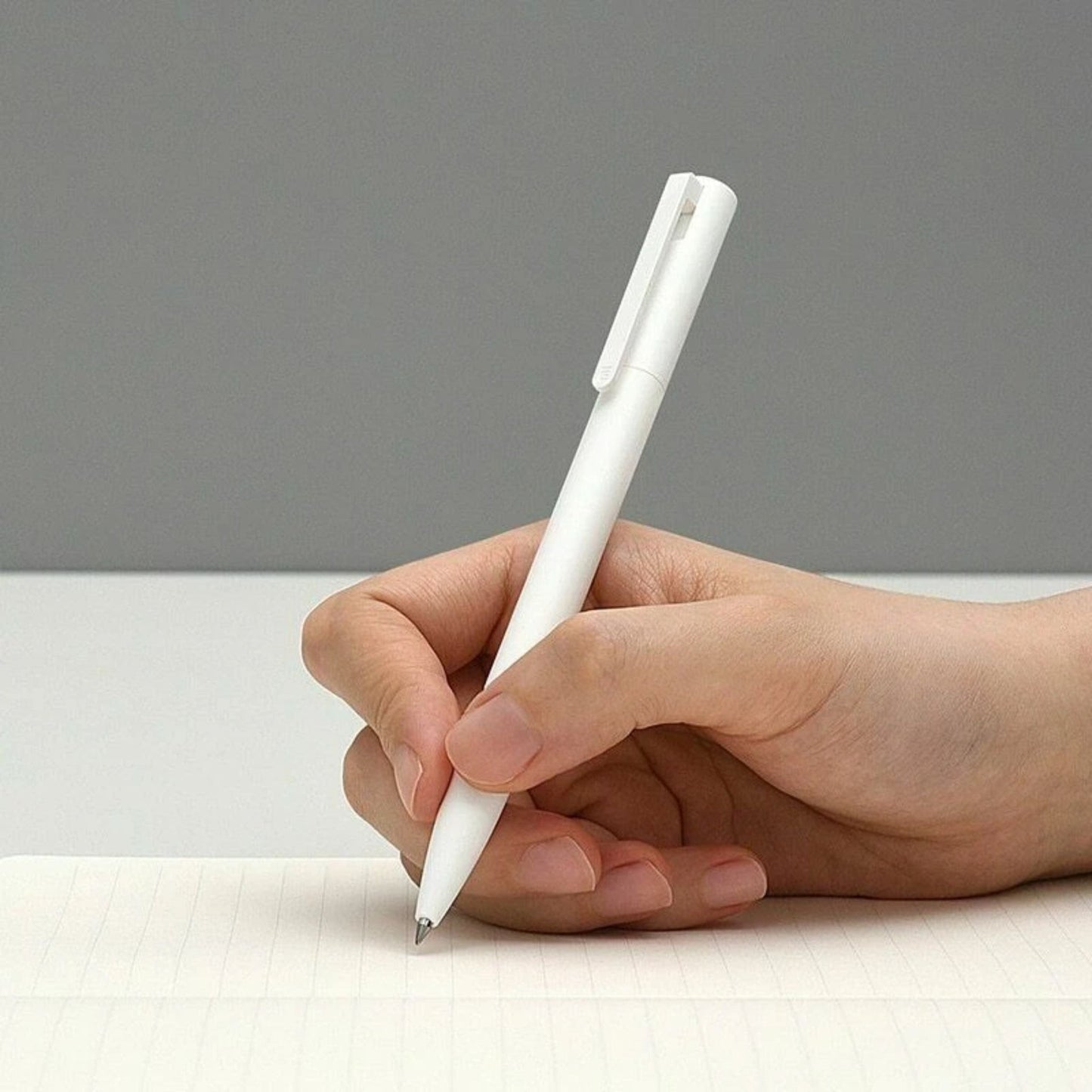 Xiaomi Black Gel Ink Pen 10Pcs - White