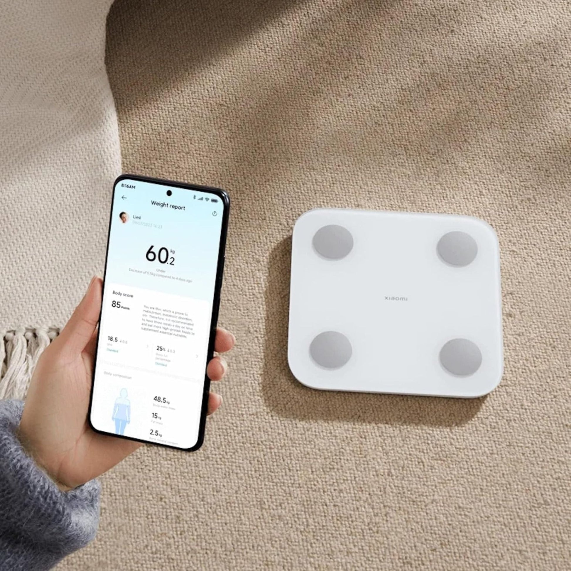 Xiaomi Body Composition Scale S400 - White