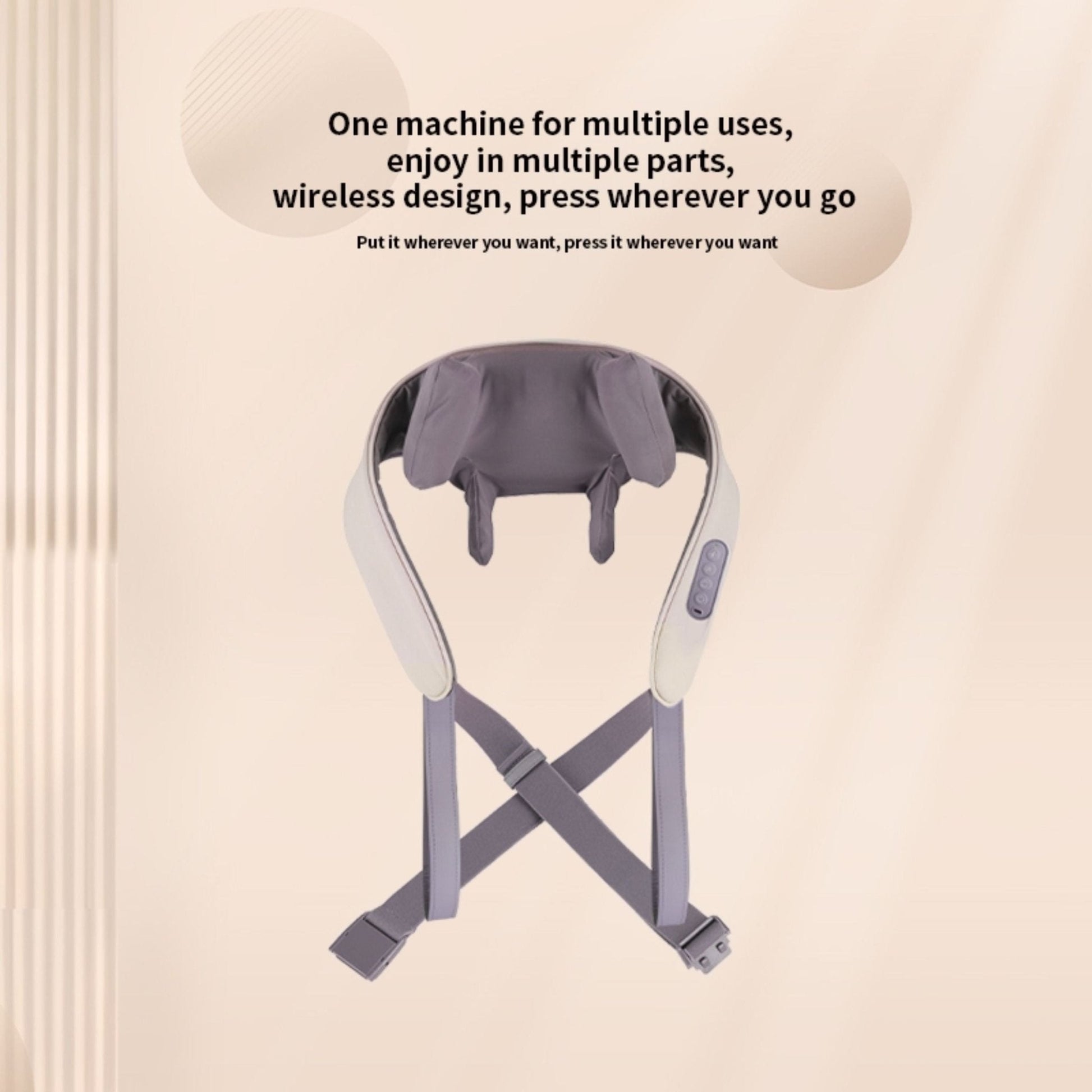 Xiaomi Bomidi Kneading Neck Massager MP2 - Beige Grey