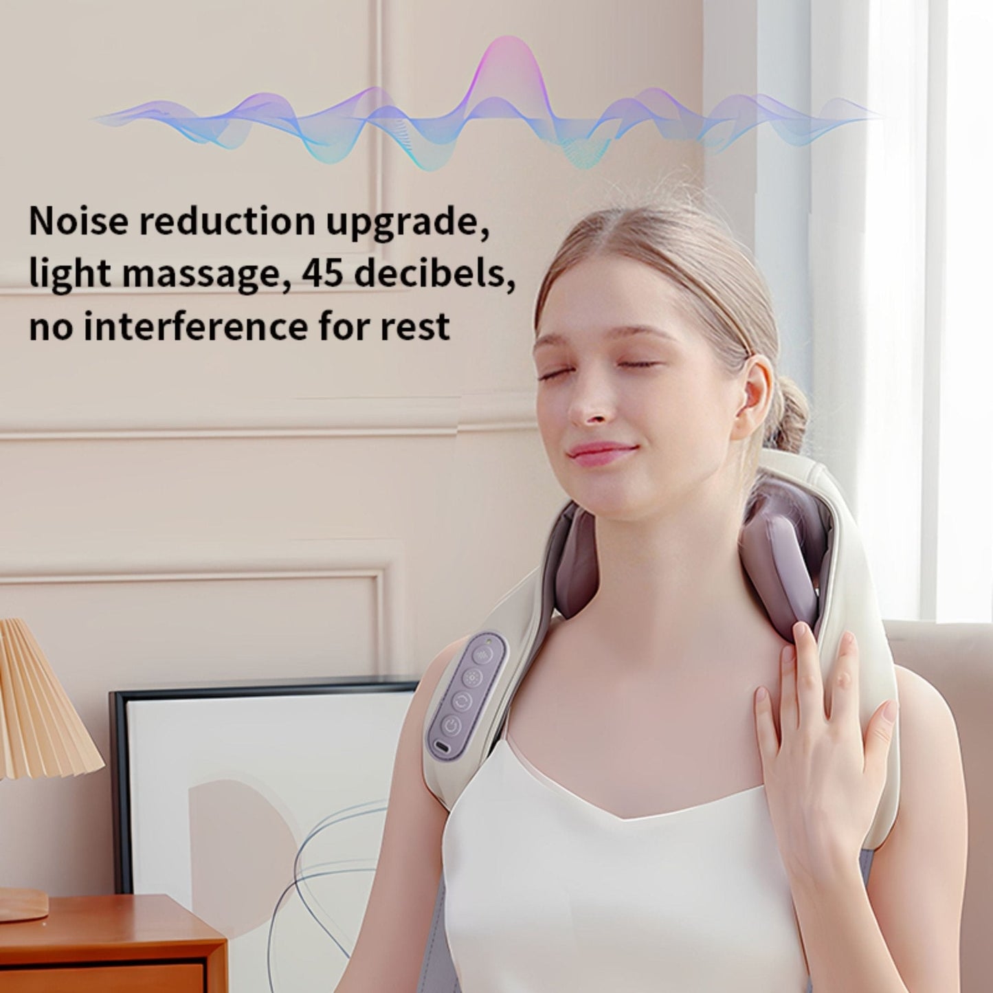 Xiaomi Bomidi Kneading Neck Massager MP2 - Beige Grey