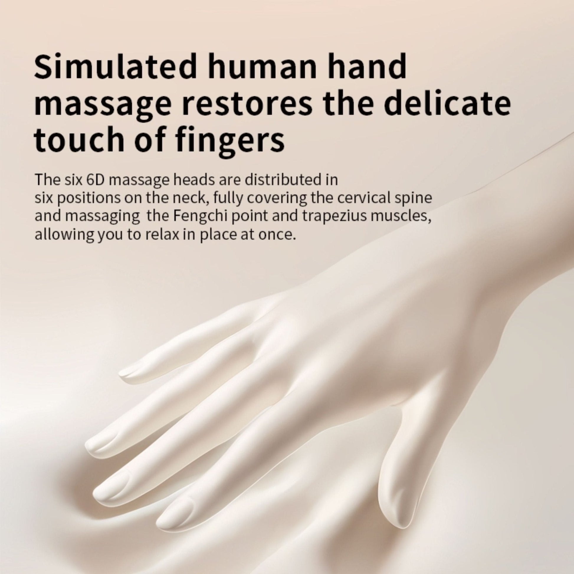 Xiaomi Bomidi Kneading Neck Massager MP2 - Beige Grey