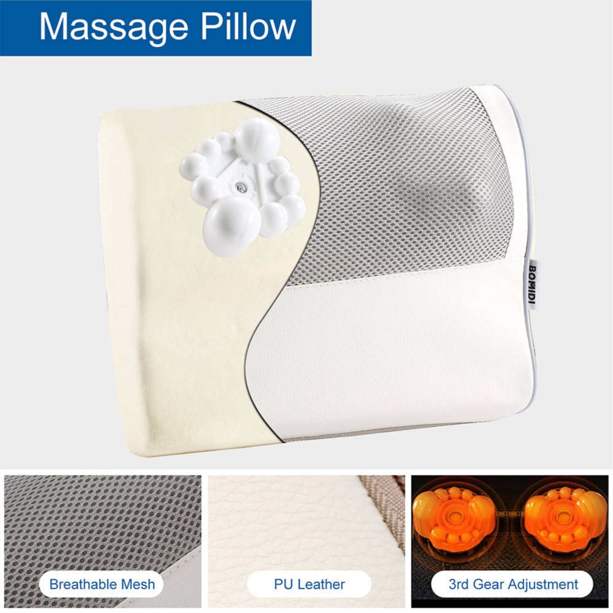 Xiaomi Bomidi Massage Pillow MP1 Massager - Grey