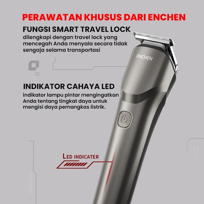 Xiaomi Enchen Beardo 2 Multifunctional Trimmer - Black