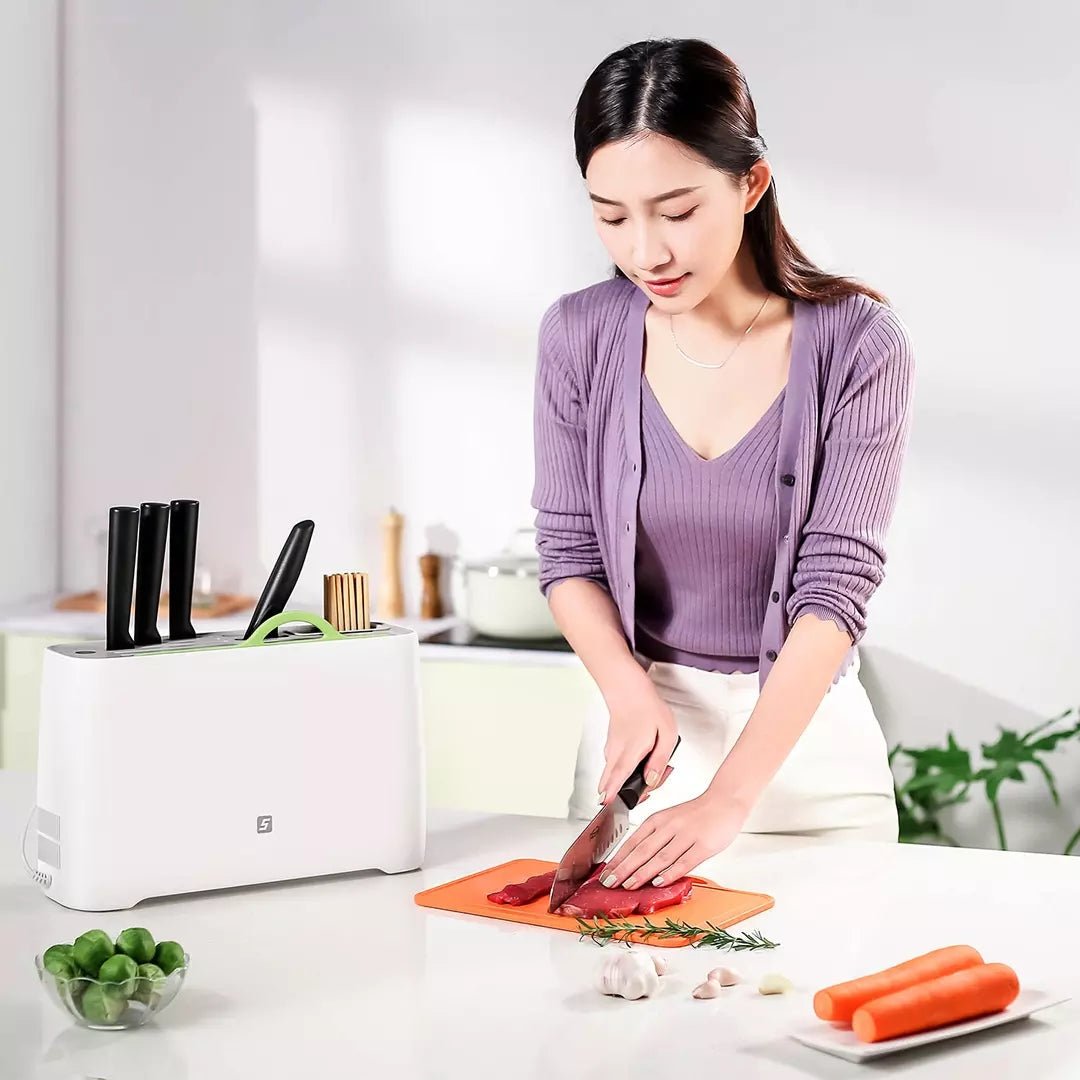 Xiaomi Five Smart Knife Chopsticks Cutting Board Sterelization
