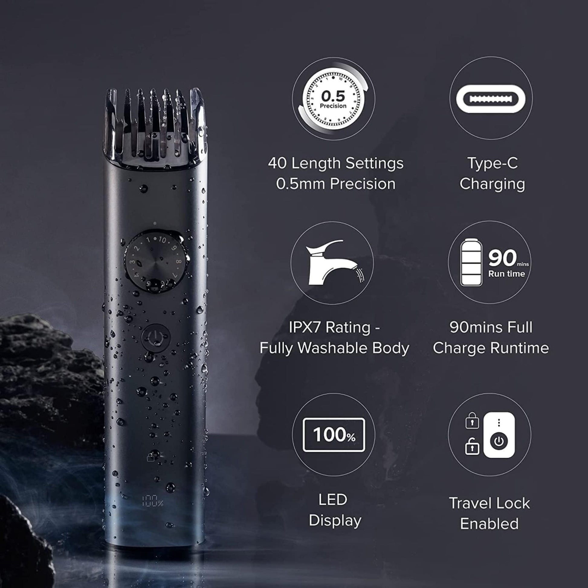 Xiaomi Grooming Kit Pro (2) - Black