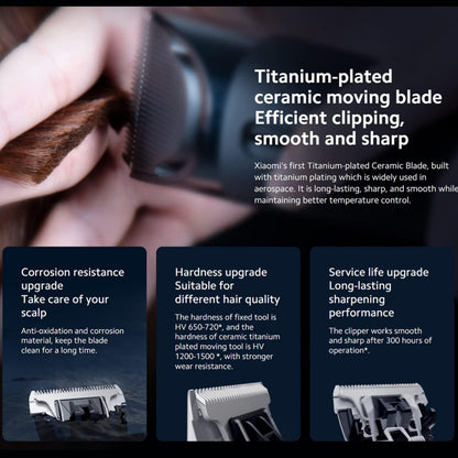Xiaomi Hair Clipper IPX7 Waterproof LFQ03KL - Black