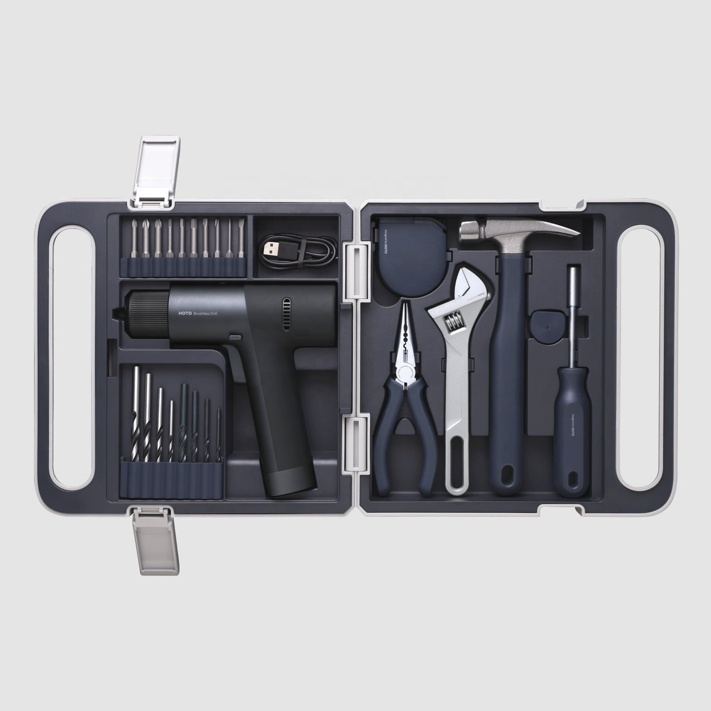 Xiaomi Hoto Brushless Drill Kit - Grey