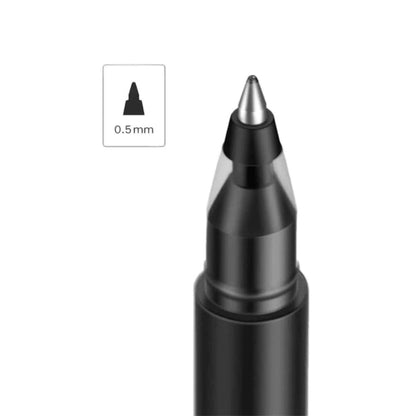 Xiaomi Jumbo Black Gel Ink Pen 10 Pcs - Black